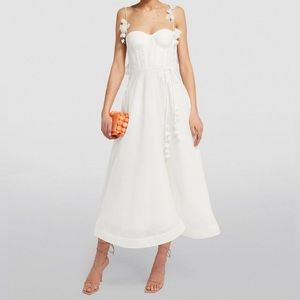 Zimmermann | Wonderland Corset Midi-Dress | Size AU0-1 | Worn Once